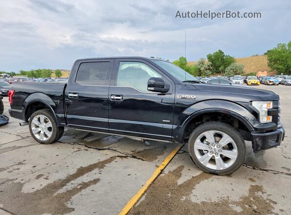 1FTEW1EGXGFD55314 2016 FORD F150 Черный Передняя правая четверть