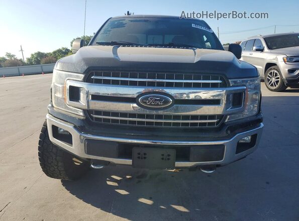 1FTEW1EGXJFA30217 2018 FORD F150 Black წინა ხედი