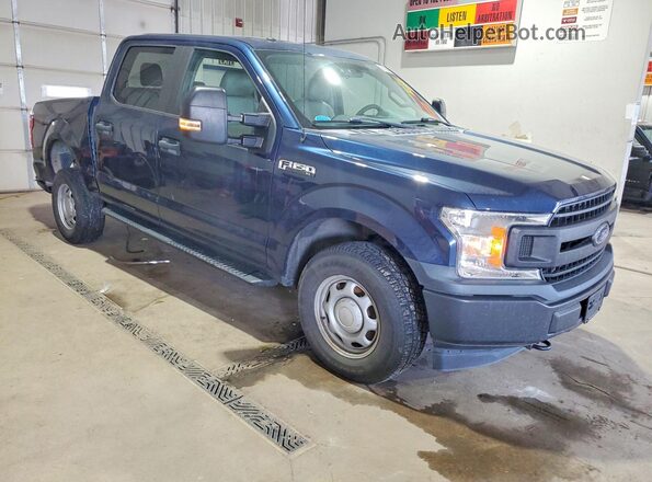 1FTEW1EGXJFD05049 2018 FORD F150 Blue Front right