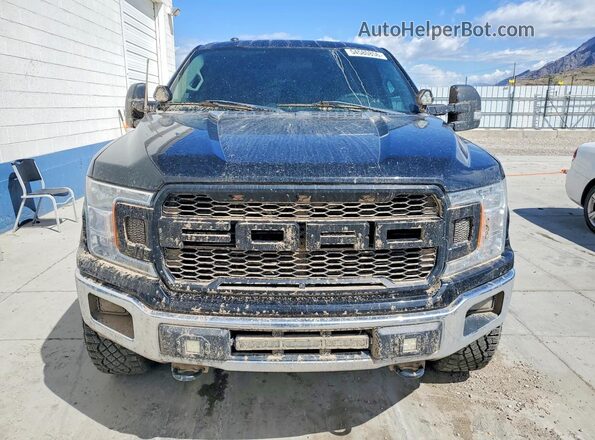 1FTEW1EGXJFD05293 2018 FORD F150 Black Vista frontal
