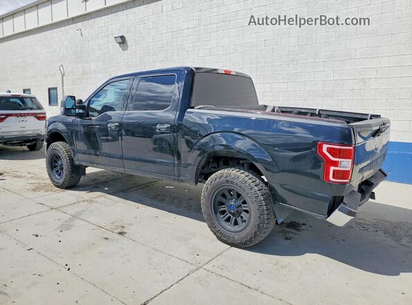1FTEW1EGXJFD05293 2018 FORD F150 Black Trasero izquierdo
