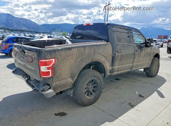 1FTEW1EGXJFD05293 2018 FORD F150 Black Trasero derecho