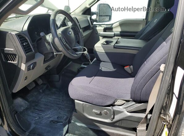 1FTEW1EGXJFD05293 2018 FORD F150 Black Vista interior delantera