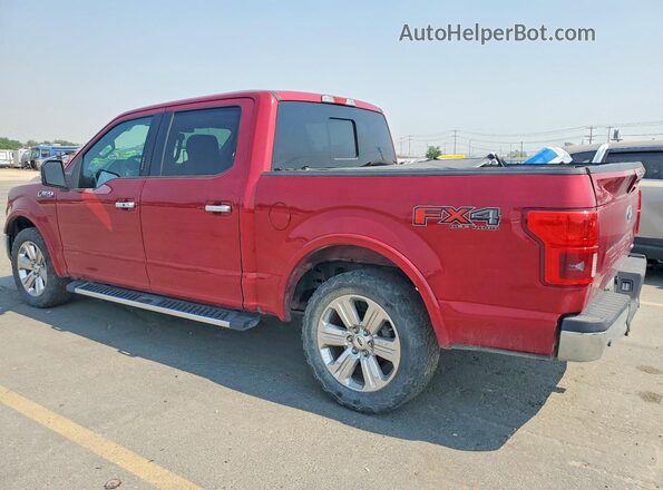 1FTEW1EGXJKC04052 2018 FORD F150 Красный Задняя левая четверть