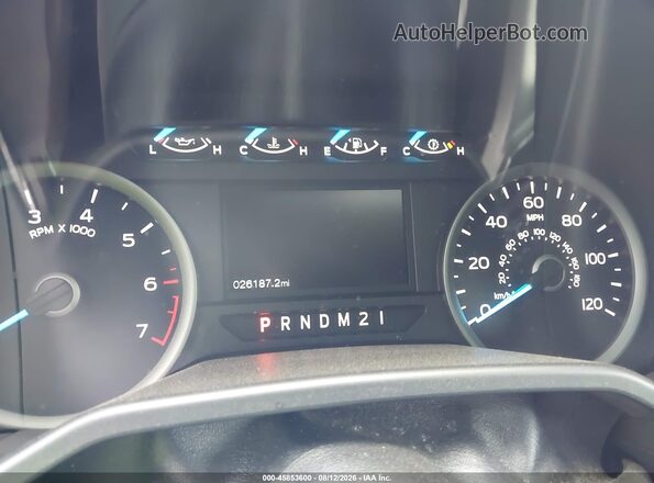 1FTEW1EP0GFB39634 2016 FORD F150 Gray Вид задніх сидінь