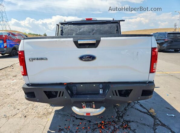 1FTEW1EP0GKD76499 2016 FORD F150 White Widok z tyłu