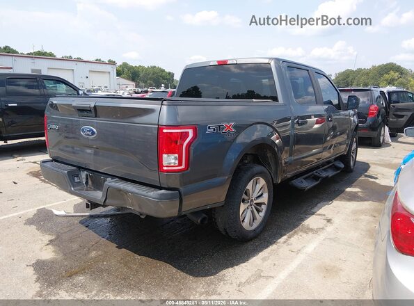 1FTEW1EP0HFA31080 2017 FORD F150 Gray უკანა მარჯვენა
