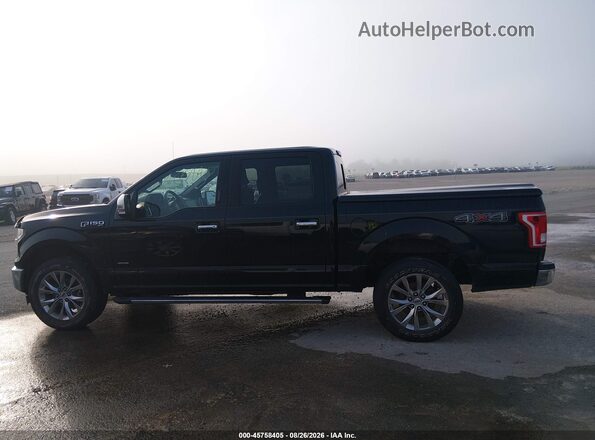 1FTEW1EP0HKC43467 2017 FORD F150 Черный Панорамный вид салона 360°