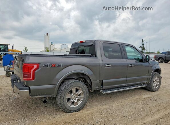 1FTEW1EP0HKC69650 2017 FORD F150 Gray უკანა მარჯვენა