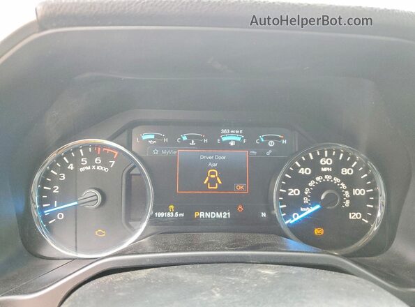 1FTEW1EP0HKC69650 2017 FORD F150 Gray ხელსაწყოთა პანელის ხედი