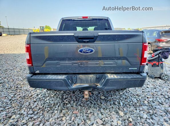 1FTEW1EP0JFD11023 2018 FORD F150 Gray Вид ззаду