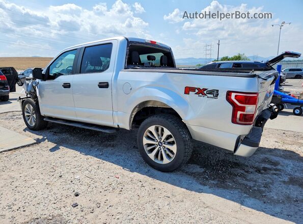 1FTEW1EP0JKC51803 2018 FORD F150 White Trasero izquierdo