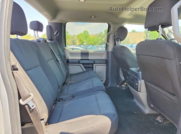 1FTEW1EP0JKC51803 2018 FORD F150 White Vista de los asientos traseros