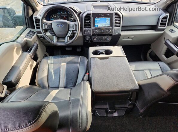 1FTEW1EP0KFB15696 2019 FORD F150 Черный Вид панели приборов