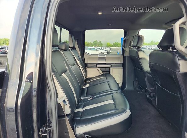 1FTEW1EP0KFB15696 2019 FORD F150 Черный Вид задних сидений