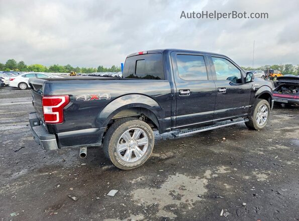 1FTEW1EP0KFB15696 2019 FORD F150 Черный Задняя правая четверть