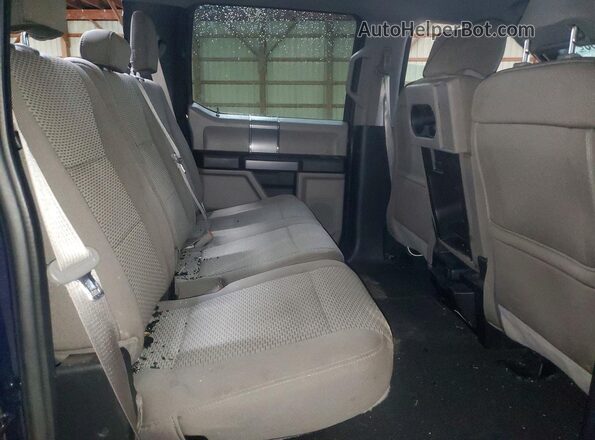 1FTEW1EP0KFB23006 2019 FORD F150 Blue Vista de los asientos traseros