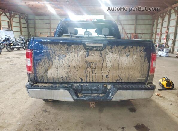 1FTEW1EP0KFB23006 2019 FORD F150 Blue Vista trasera