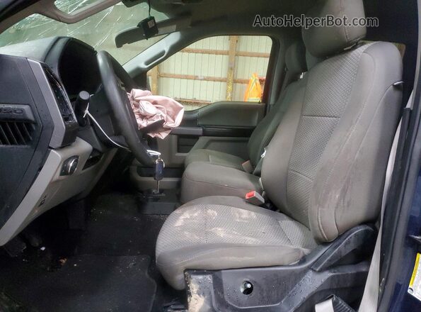 1FTEW1EP0KFB23006 2019 FORD F150 Blue Vista interior delantera