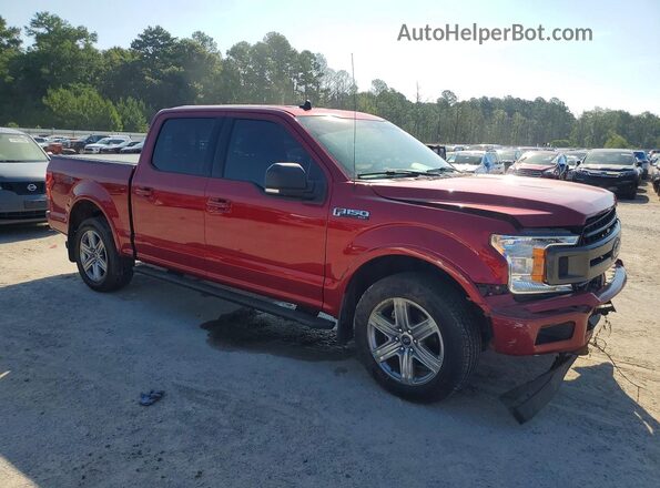 1FTEW1EP0KFB32756 2019 FORD F150 Red Առջևի աջ