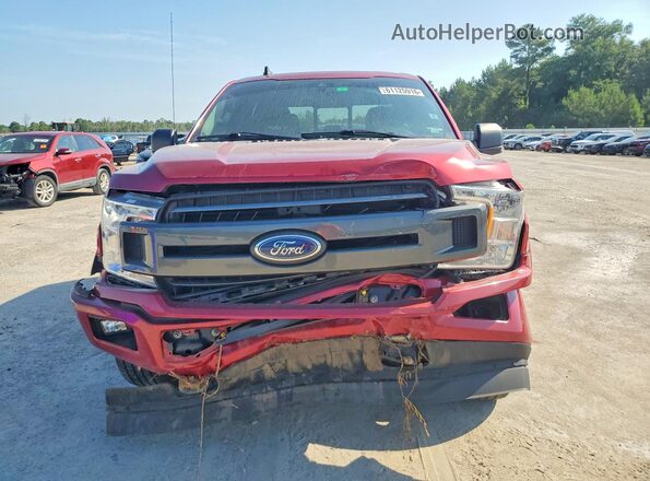 1FTEW1EP0KFB32756 2019 FORD F150 Red Դիմացի տեսք