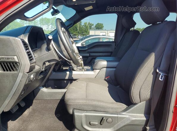 1FTEW1EP0KFB32756 2019 FORD F150 Red Սալոնի դիմացի տեսք