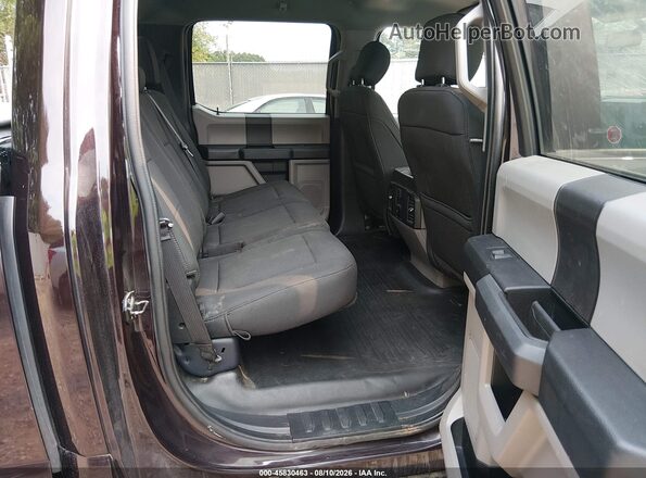 1FTEW1EP0KFB66714 2019 FORD F150 Maroon Vista de la etiqueta del VIN