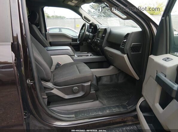 1FTEW1EP0KFB66714 2019 FORD F150 Maroon Vista interior delantera