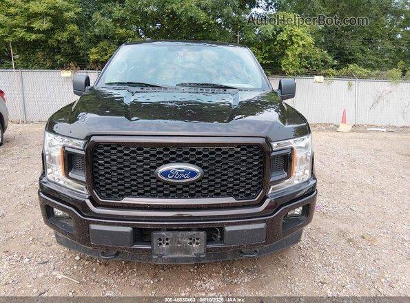 1FTEW1EP0KFB66714 2019 FORD F150 Maroon Vista del cuadro de instrumentos