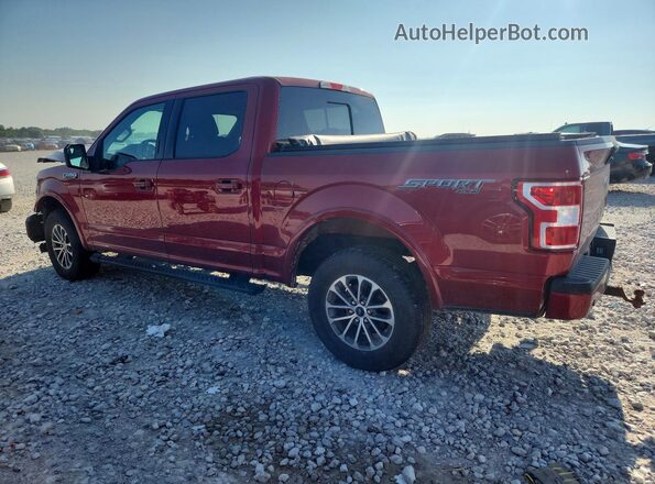 1FTEW1EP0KFC55344 2019 FORD F150 Red Tył lewy