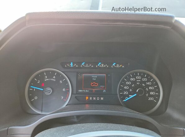 1FTEW1EP0KFD05000 2019 FORD F150 Gray Widok zestawu wskaźników