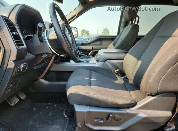 1FTEW1EP0KFD05000 2019 FORD F150 Gray Widok wnętrza z przodu