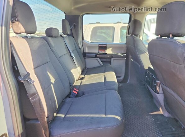 1FTEW1EP0KKC68828 2019 FORD F150 Gray Widok tylnych siedzeń