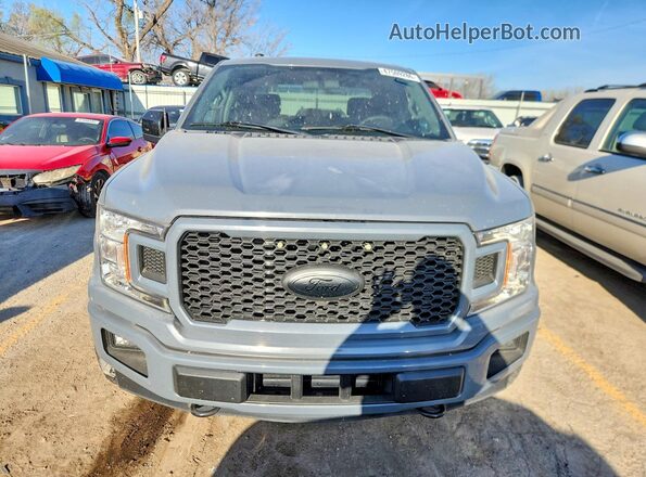 1FTEW1EP0KKC68828 2019 FORD F150 Gray Widok z przodu