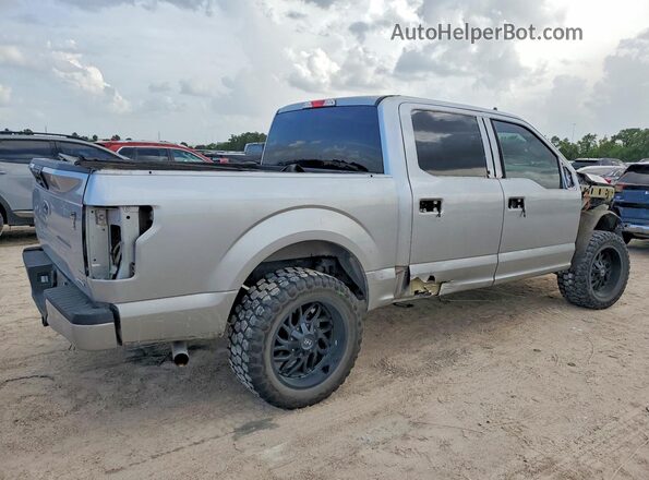 1FTEW1EP0LKE87404 2020 FORD F150 Silver Rear right