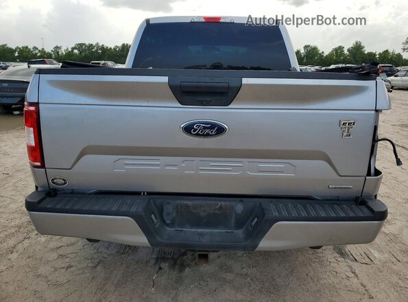 1FTEW1EP0LKE87404 2020 FORD F150 Silver Rear view