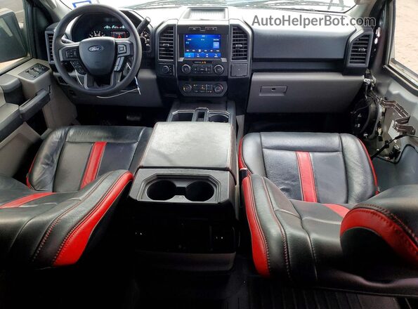 1FTEW1EP0LKE87404 2020 FORD F150 Silver Dashboard view