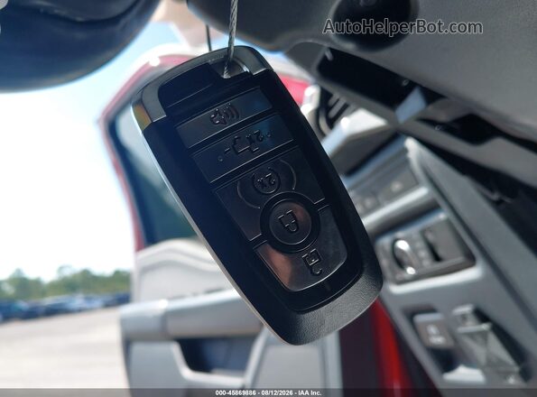 1FTEW1EP0MFD02651 2021 FORD F150 Red წინა პანელის ხედი