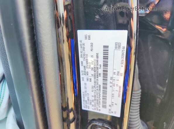 1FTEW1EP0NFC08089 2022 FORD F150 Black ძრავის განყოფილების ხედი