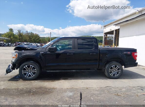1FTEW1EP0NKD35139 2022 FORD F150 Черный 