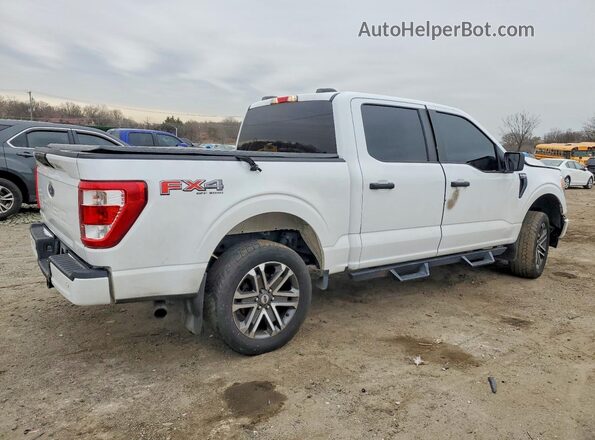 1FTEW1EP0NKD53754 2022 FORD F150 White Front view