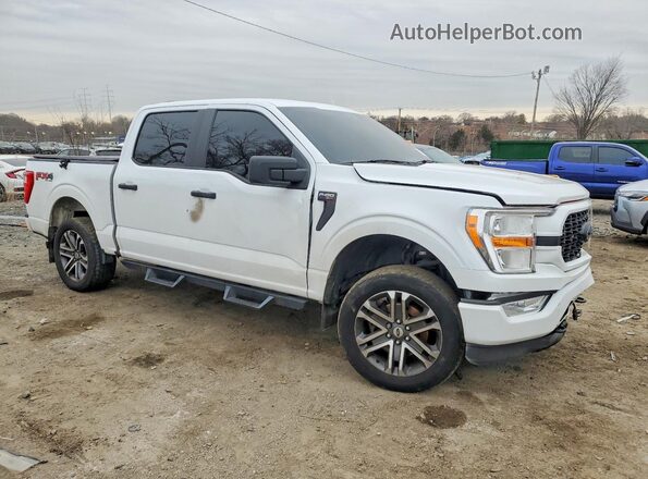 1FTEW1EP0NKD53754 2022 FORD F150 White Rear view