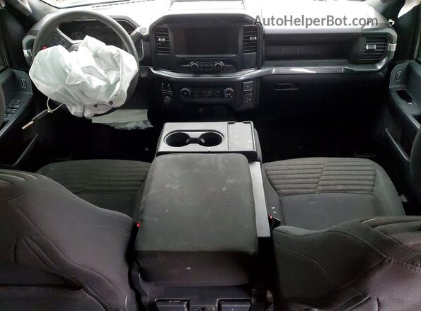1FTEW1EP0NKD53754 2022 FORD F150 White Rear seats view