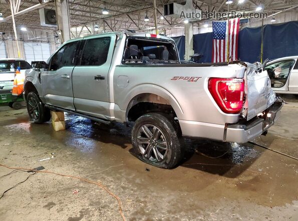 1FTEW1EP0PFD32298 2023 FORD F150 Silver Rear left
