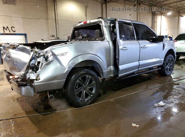1FTEW1EP0PFD32298 2023 FORD F150 Silver Rear right