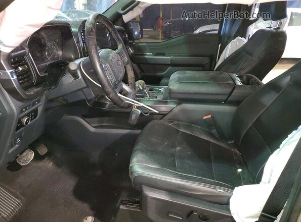 1FTEW1EP0PFD32298 2023 FORD F150 Silver Front interior view