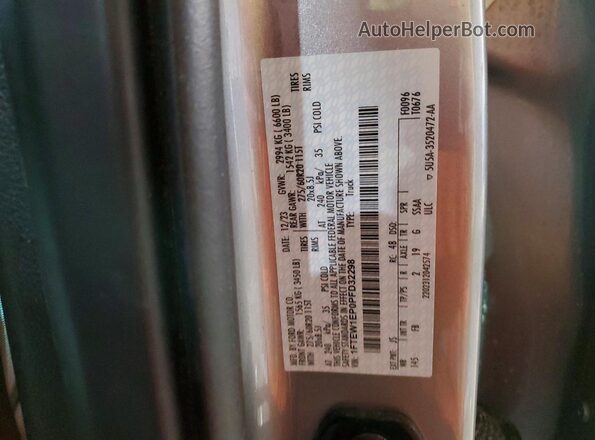 1FTEW1EP0PFD32298 2023 FORD F150 Silver Engine compartment view