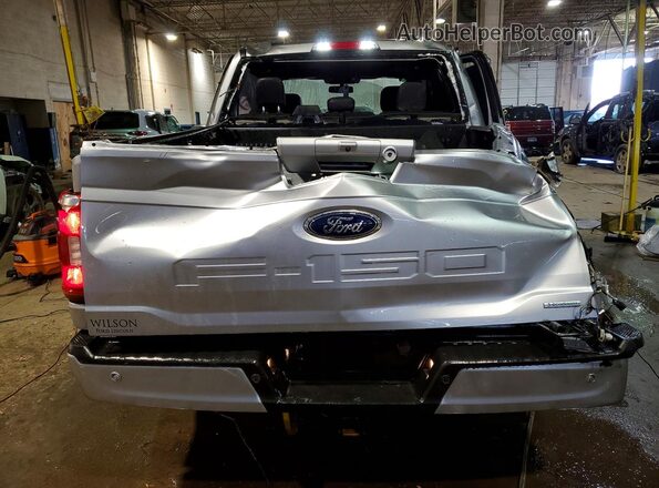 1FTEW1EP0PFD32298 2023 FORD F150 Silver Rear view