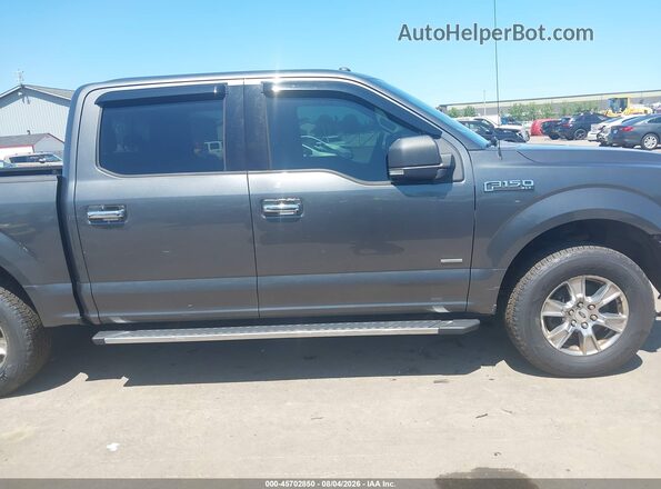 1FTEW1EP1HFB19605 2017 FORD F150 Серый Панорамный вид салона 360°