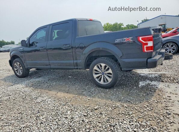 1FTEW1EP1JFA29554 2018 FORD F150 Черный Задняя левая четверть